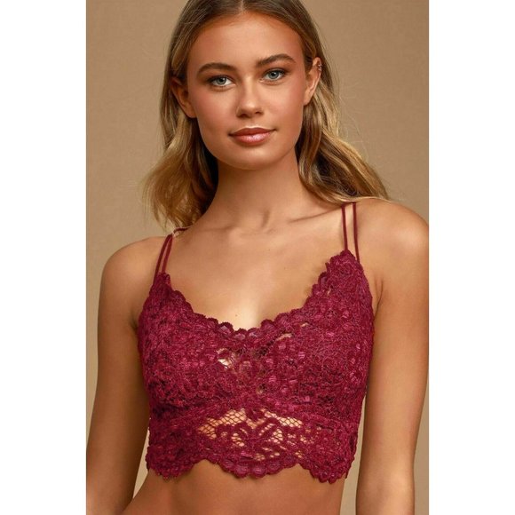 Free People Celine Lace Bralette XS - Picture 1 of 8